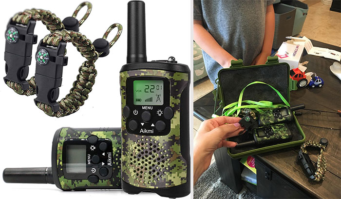 Walkie Talkies For Kids: That not only strengthens family bonds but also fosters children’s self-confidence and social skills, making it the perfect gift for your 7-year-old adventure seekers.