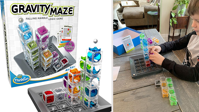 Maze Marble Run Brain Game: For developing spatial reasoning skills and giving your little engineer that stealth learning experience with 60 increasingly challenging stages, because who wouldn't love a combination of logic game, marble run, and STEM toy?