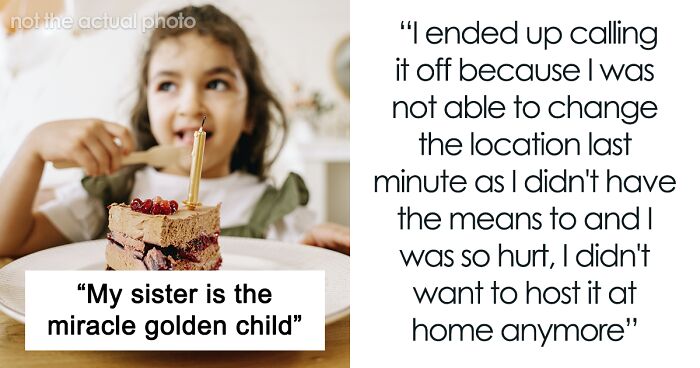 Picture of ‘Golden Child’ Sister Snags A Slice Of Custom-Made Cake Before Teen’s B ...