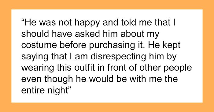 Woman Wonders If She’s Wrong For Dismissing Her Boyfriend’s Worries About Her Halloween Costume