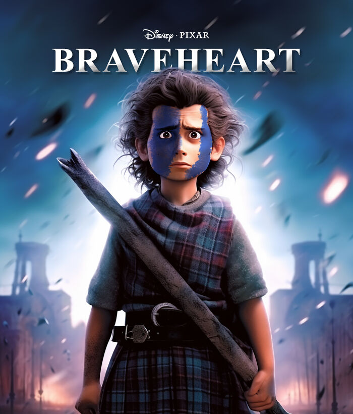 Scottish Hero William Wallace In Braveheart