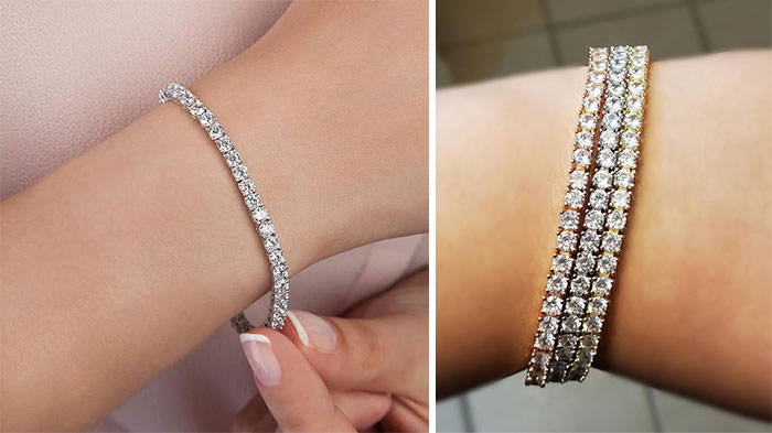 Pavoi 14k Gold Plated 3mm Cubic Zirconia Classic Tennis Bracelet: An affordable luxury that matches the glitter and style of pricey Swarovski jewelry without compromising on quality or style.