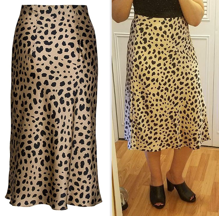 Leopard Print Skirt: Comfortable, high-quality fabric with a stretchy feel that's perfect for any occasion, making it a must-have for every fashionista on a budget.