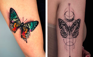 84 Butterfly Tattoos That Are As Colorful And Fun As The Real Thing