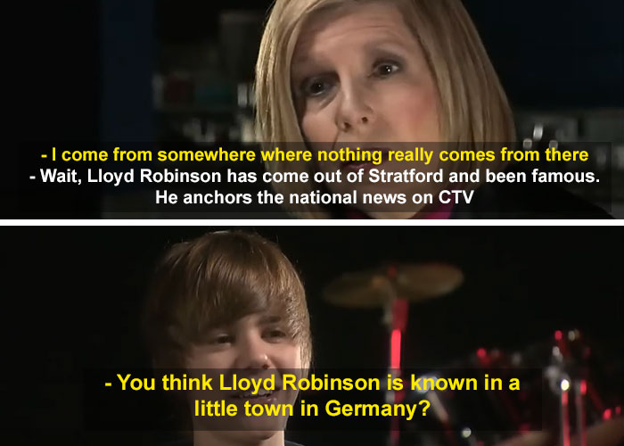 One-On-One With Justin Bieber In 2009