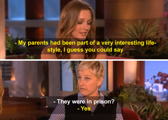 Leighton Meester On Ellen In 2009
