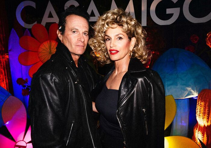 Cindy Crawford And Rande Gerber As Sandy And Danny From Grease