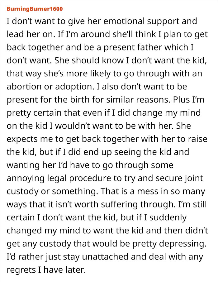 Guy Breaks Up With GF Of 3 Months Because She's Pregnant And He Doesn't Want To Be A Dad Guy Breaks Up With GF Of 3 Months Because She's Pregnant And He Doesn't Want To Be A Dad