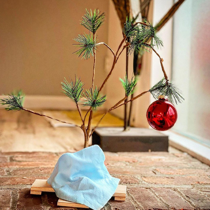 Charlie Brown small Christmas tree