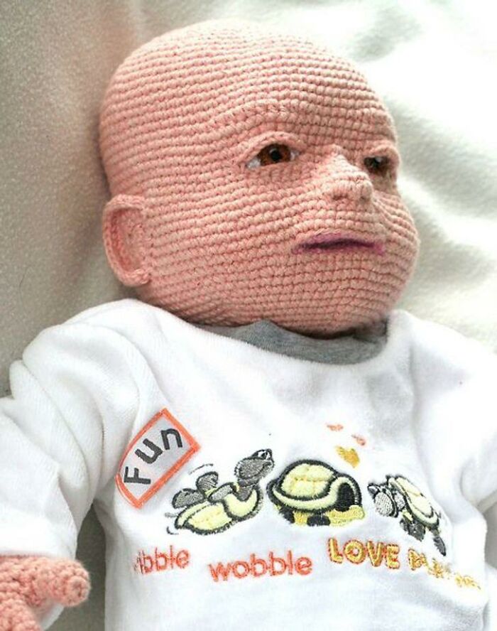 Crocheted Nightmare Baby