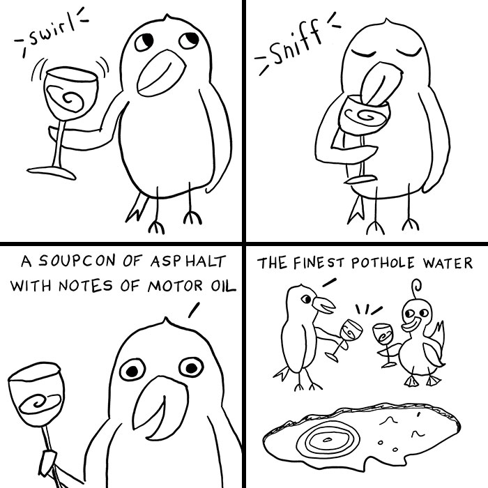 I Create Funny Comics About Urban Birds And Other Critters With Unexpected Endings (28 Pics)