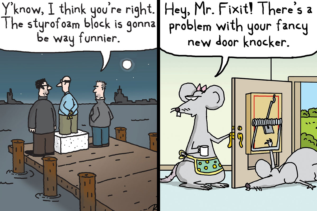 30 Comics By Dave Blazek For Those With A Darker Sense Of Humor (New