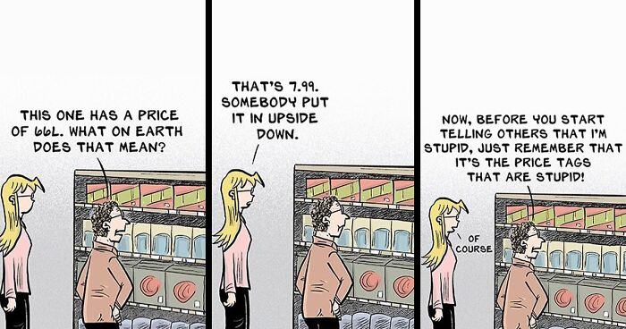 This Artist Created 40 New Comics That People Working In Retail Will Probably Relate To