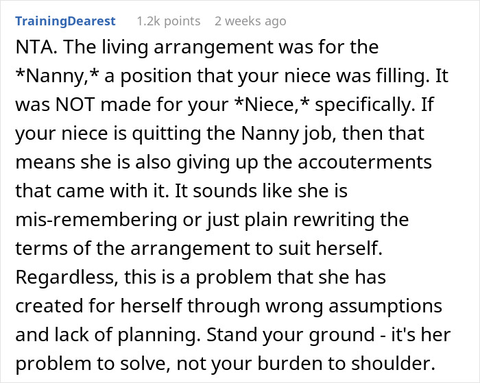 People Back Up Single Mom After She Tells Her Niece To Move Out As She’s Not Her Nanny Anymore People Back Up Single Mom After She Tells Her Niece To Move Out As She’s Not Her Nanny Anymore