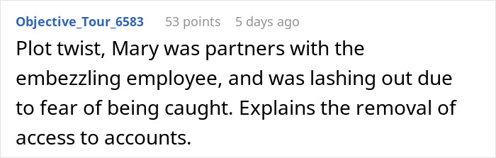 Supervisor Reveals Her True Colors After Employee Quits, Gets Fired