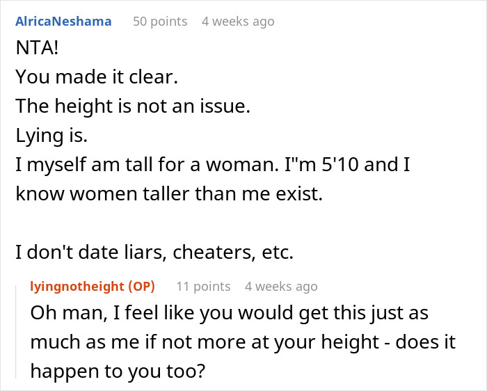 Woman Towers Over Dates After They Lie About Their Height, Throw Fits As She Refuses Second Date