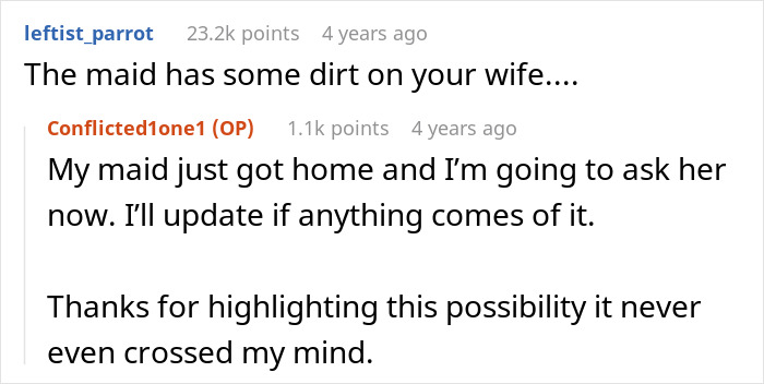 Man Can’t Understand Why Wife Wants To Fire Their Maid, Uncovers A Dark Secret Man Can’t Understand Why Wife Wants To Fire Their Maid, Uncovers A Dark Secret