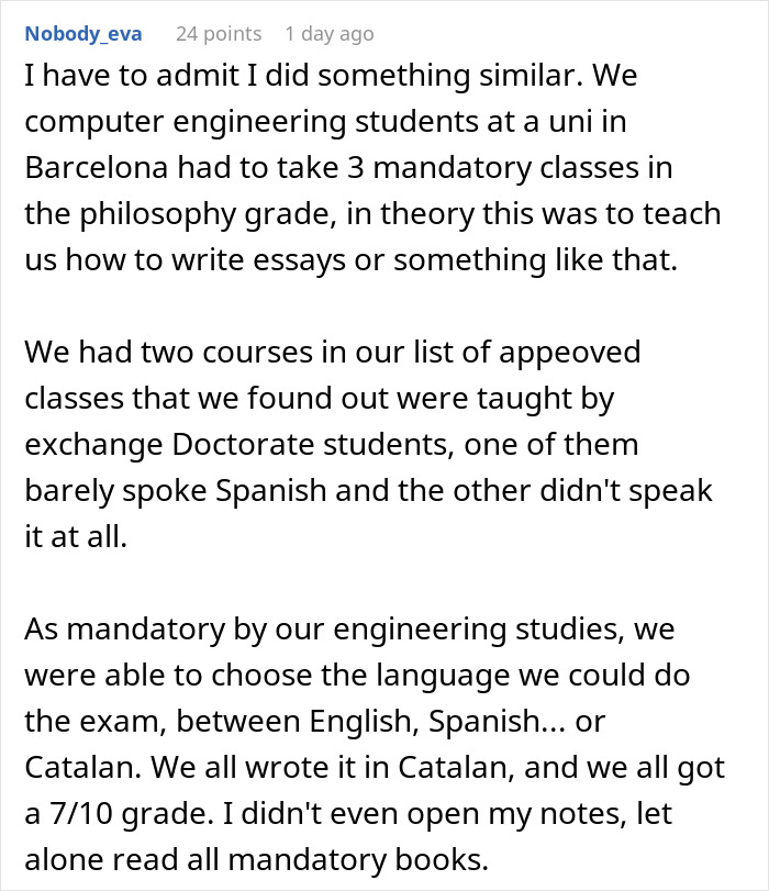 "Written In Either German Or Latin": Exchange Student Maliciously Complies "Written In Either German Or Latin": Exchange Student Maliciously Complies