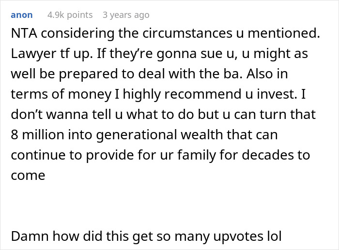 Family Sues This Woman After She Refused To Share The $8M She Inherited Family Sues This Woman After She Refused To Share The $8M She Inherited