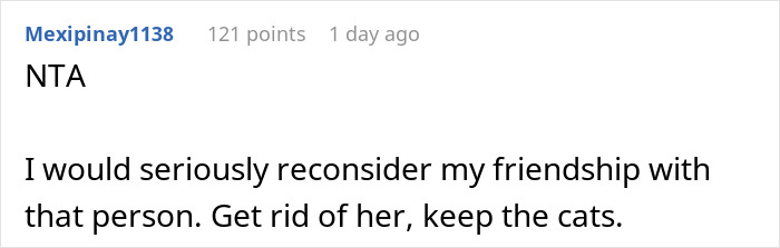 Woman Is Disappointed Friend Won’t Get Rid Of Her Cats Now That She’s Pregnant To Protect Her Baby Woman Is Disappointed Friend Won’t Get Rid Of Her Cats Now That She’s Pregnant To Protect Her Baby