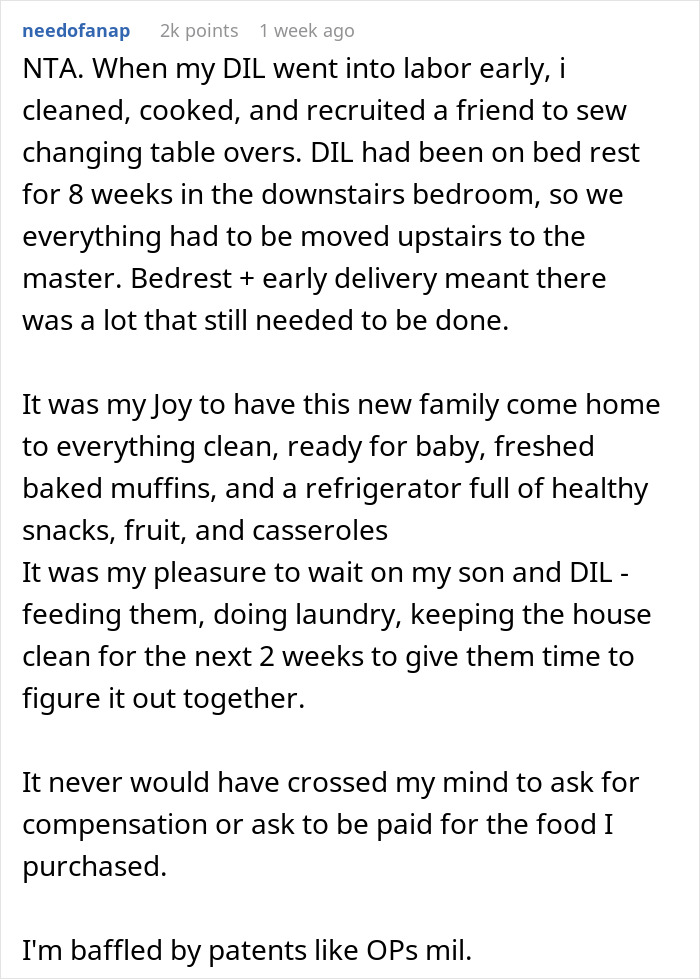 Mother-In-Law Cleans The House While Daughter-In-Law Is In Labor, Demands Payment Mother-In-Law Cleans The House While Daughter-In-Law Is In Labor, Demands Payment