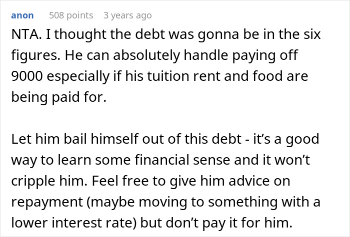 "He Stole One Of My Credit Cards": Entitled Son Expects His Well-Off Boomer Parents To Support Him "He Stole One Of My Credit Cards": Entitled Son Expects His Well-Off Boomer Parents To Support Him