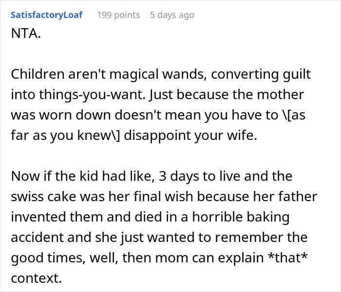 Man Buys A Bakery's Last Cake For His Pregnant Wife, Kid Throws A Tantrum Because She Wanted It