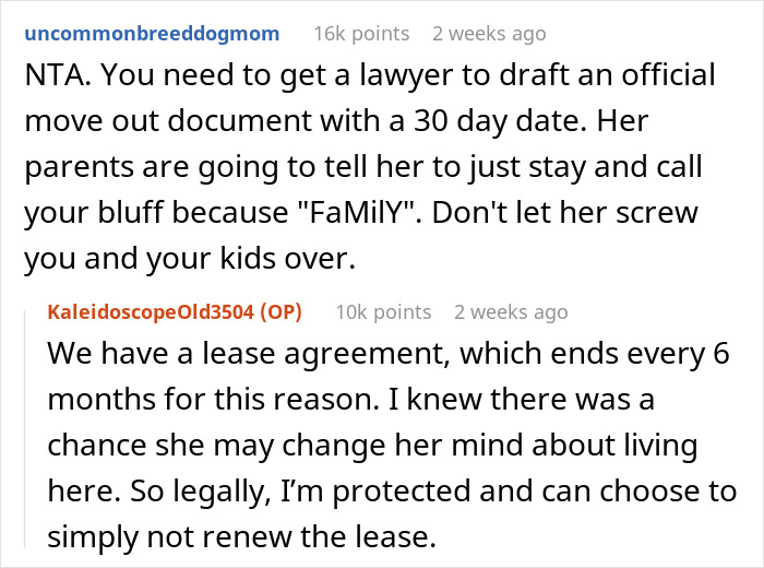People Back Up Single Mom After She Tells Her Niece To Move Out As She’s Not Her Nanny Anymore People Back Up Single Mom After She Tells Her Niece To Move Out As She’s Not Her Nanny Anymore