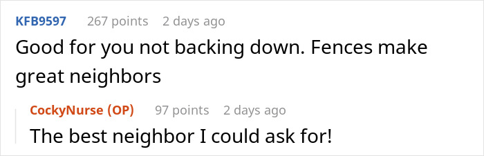 Person Maliciously Complies With Entitled Neighbor’s Demands, Ends Up With More Land Person Maliciously Complies With Entitled Neighbor’s Demands, Ends Up With More Land