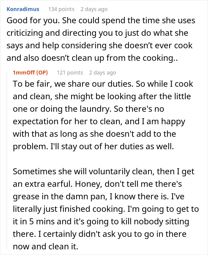 No One Gets Dinner As Man Maliciously Complies With Wife’s Demand To Clean As He Cooks