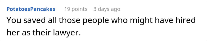 Woman Really Regrets Messing With Her Coworker After He Ends Her Law Career Woman Really Regrets Messing With Her Coworker After He Ends Her Law Career