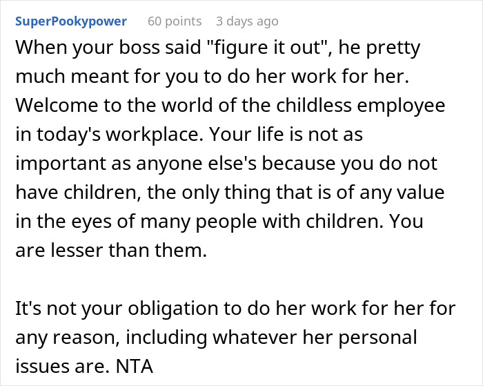 “Either We All Help Together, Taking Turns Or We Don’t Help”: Woman Won’t Help A Pregnant Peer “Either We All Help Together, Taking Turns Or We Don’t Help”: Woman Won’t Help A Pregnant Peer