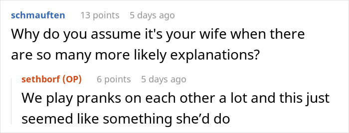 Man Thinks His Wife Cuts Off His Pants Strings, Finds Out Adorable Reason They Go Missing Man Thinks His Wife Cuts Off His Pants Strings, Finds Out Adorable Reason They Go Missing
