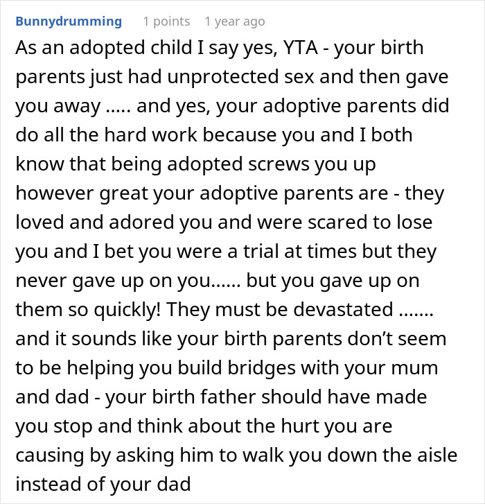 Bride Uninvites Adoptive Parents From The Wedding And Ends Up Cutting Them Off Completely Bride Uninvites Adoptive Parents From The Wedding And Ends Up Cutting Them Off Completely