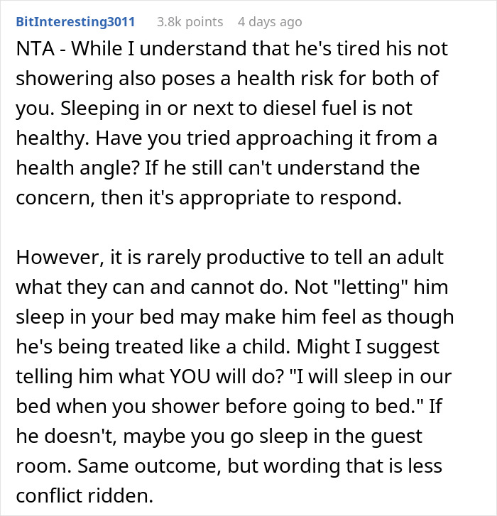 “I Am So Sick Of Washing The Sheets Every Second Day”: Wife Can’t Stand Husband Not Showering “I Am So Sick Of Washing The Sheets Every Second Day”: Wife Can’t Stand Husband Not Showering