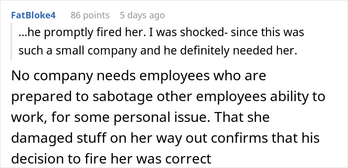 Supervisor Reveals Her True Colors After Employee Quits, Gets Fired