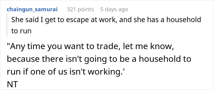 Husband Refuses To Take Less Hours At Work Just Because His 6 Kids Are Sick Husband Refuses To Take Less Hours At Work Just Because His 6 Kids Are Sick