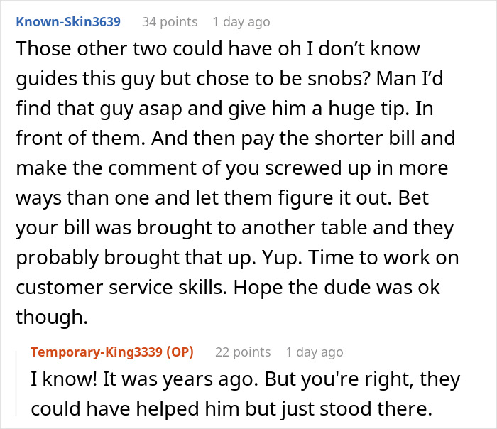 Two Waitresses Are Unpleasant To A Newbie, Customer Stands Up To Him, Makes Them Rue Their Behavior