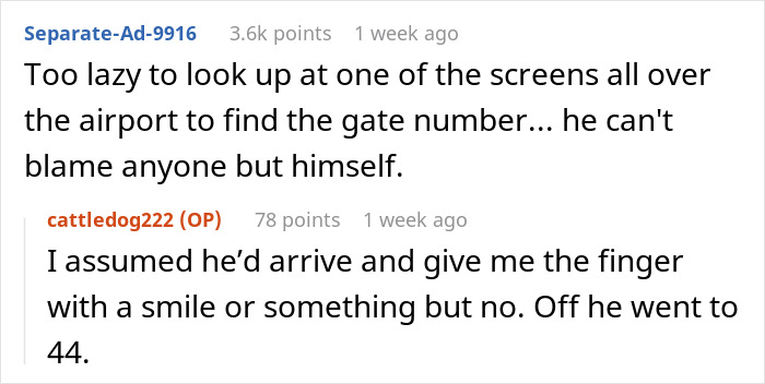 Guy Has No Mercy For Coworker Who Called Everyone Else ‘Peasants’, Gives Him The Wrong Gate Number Guy Has No Mercy For Coworker Who Called Everyone Else ‘Peasants’, Gives Him The Wrong Gate Number
