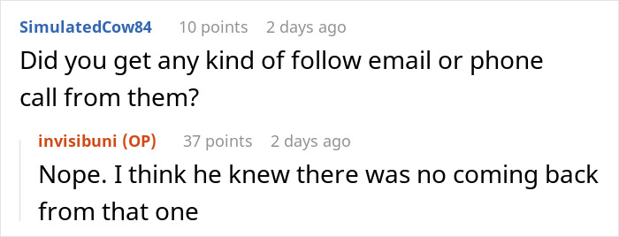 Person Leaves Interview When Manager Demands They Prove It’s Not Their Car In The Handicap Spot Person Leaves Interview When Manager Demands They Prove It’s Not Their Car In The Handicap Spot