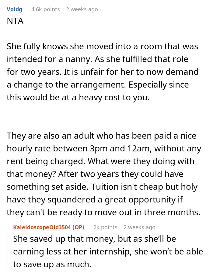 People Back Up Single Mom After She Tells Her Niece To Move Out As She’s Not Her Nanny Anymore People Back Up Single Mom After She Tells Her Niece To Move Out As She’s Not Her Nanny Anymore