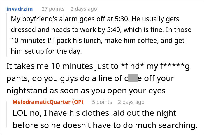 Woman Maliciously Gets Up And Starts Her Day After Roommate's First 5AM Alarm As Petty Revenge Woman Maliciously Gets Up And Starts Her Day After Roommate's First 5AM Alarm As Petty Revenge