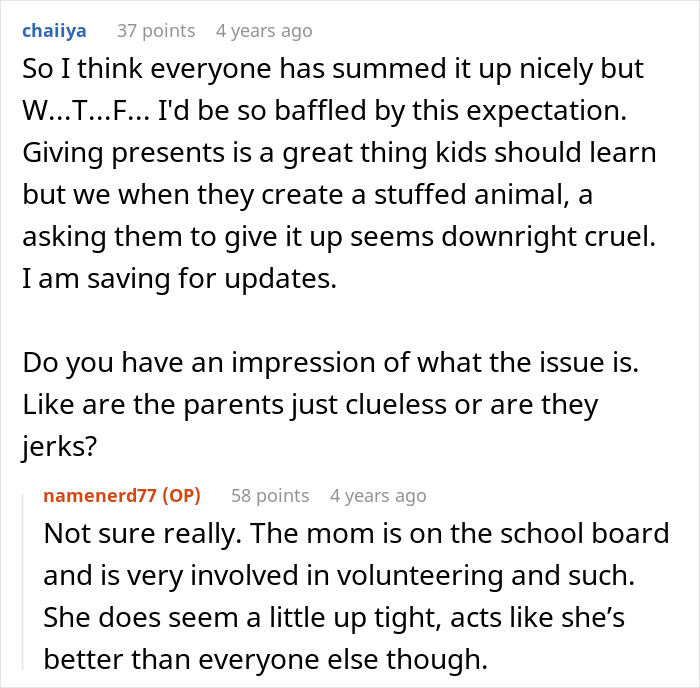 Mom Confronts ‘Karen’ After She Forces 6 Y.O.’s B-Day Party Guests To Give Up Their Build-A-Bears Mom Confronts ‘Karen’ After She Forces 6 Y.O.’s B-Day Party Guests To Give Up Their Build-A-Bears