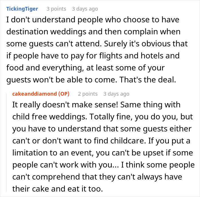 Couple Refuse To Pay $3-4K To Attend Destination Wedding, Bride Goes No-Contact