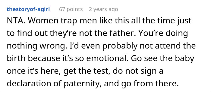 Man Refuses To Support Pregnant Ex Until She Does A Paternity Test, Gets Support Online
