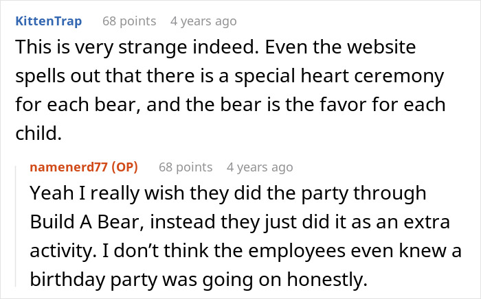 Mom Confronts ‘Karen’ After She Forces 6 Y.O.’s B-Day Party Guests To Give Up Their Build-A-Bears Mom Confronts ‘Karen’ After She Forces 6 Y.O.’s B-Day Party Guests To Give Up Their Build-A-Bears