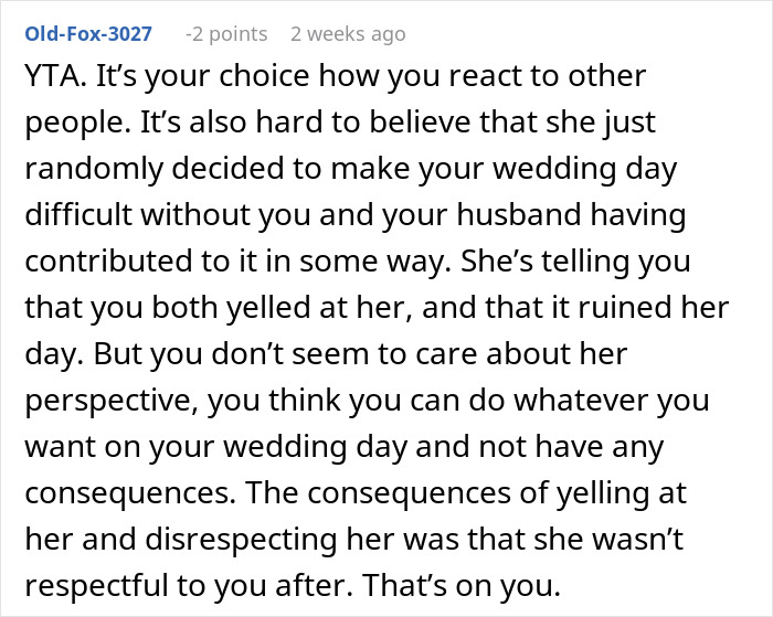 Bride Considers Going No-Contact With MIL After She Selfishly Ruined Their Wedding Day Bride Considers Going No-Contact With MIL After She Selfishly Ruined Their Wedding Day
