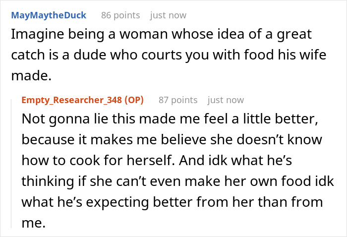"My Husband Has Ruined Both Our Lives By Asking Me To Double Up His Lunch Serving For Work" "My Husband Has Ruined Both Our Lives By Asking Me To Double Up His Lunch Serving For Work"