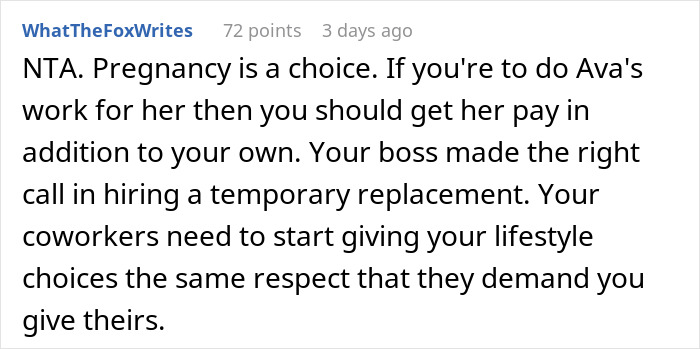 “Either We All Help Together, Taking Turns Or We Don’t Help”: Woman Won’t Help A Pregnant Peer “Either We All Help Together, Taking Turns Or We Don’t Help”: Woman Won’t Help A Pregnant Peer