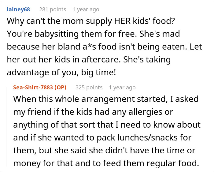 Mom Says Her Friend Who Babysits Her 3 Kids For Free Is "Poisoning" And "Starving" Them Mom Says Her Friend Who Babysits Her 3 Kids For Free Is "Poisoning" And "Starving" Them